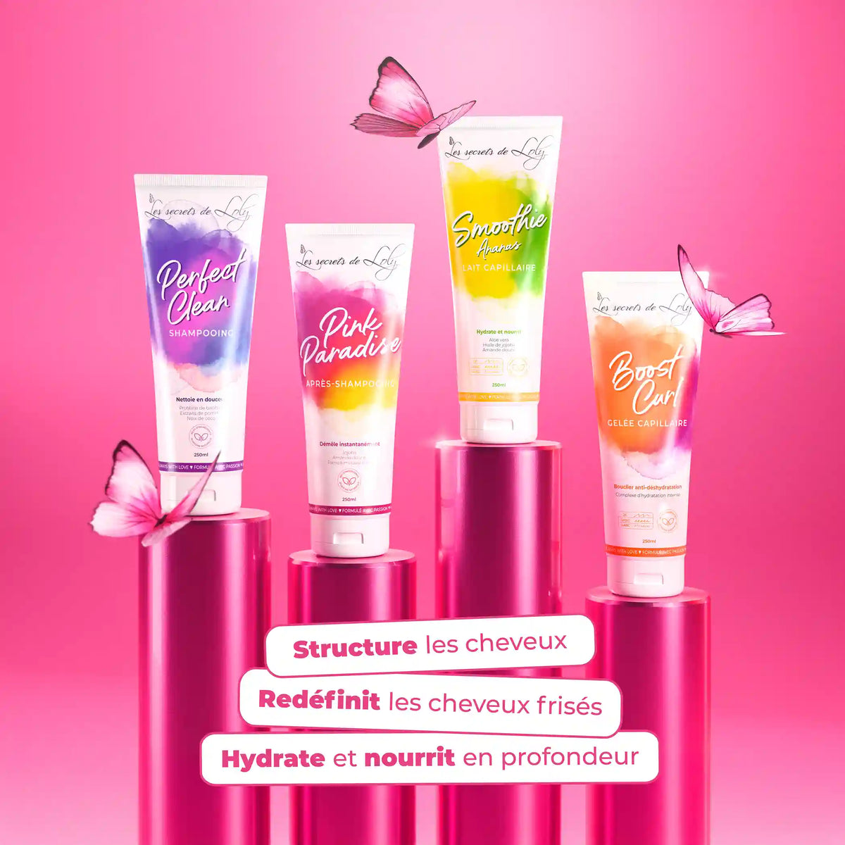 Routine Cheveux Frisés - 4 étapes essentielles et un vaporisateur
